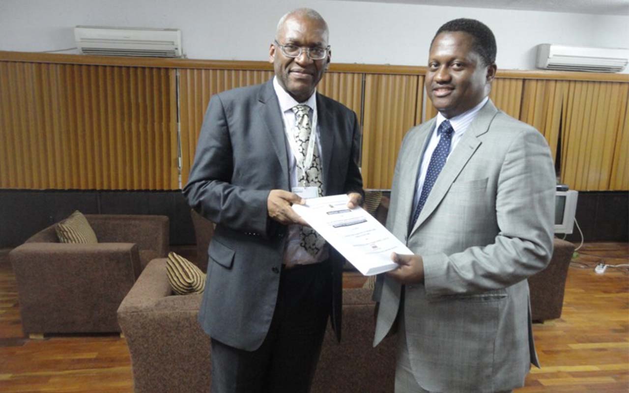 Andre & Minister of Justice Ogun State Nigeria